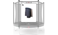 Zaślepki górne Berg do siatki trampolinowej Comfort, 8szt.