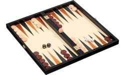 Zestaw do gry w backgammon, szachy i warcaby Philos 41x20,5cm