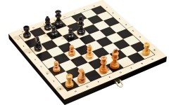 Zestaw do gry w backgammon, szachy i warcaby Philos 41x20,5cm