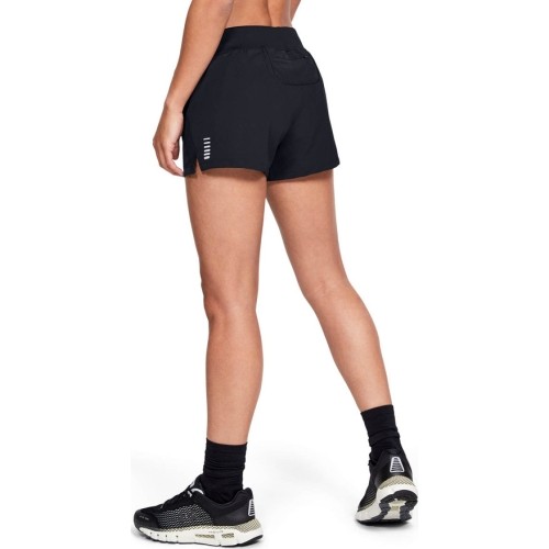 Damskie spodenki do biegania Under Armour Qualifier SP Short - Czarny
