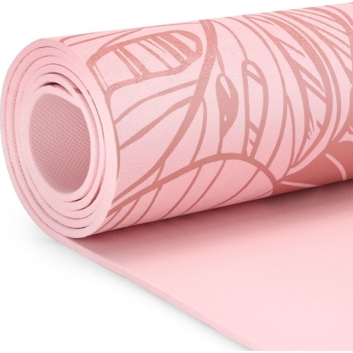 Mata do fitnessu i jogi 183x61x0,4 cm Spokey LEAF