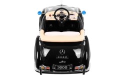Pojazd elektryczny Mercedes Benz 300S RETRO, czarny lakierowany