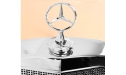 Pojazd elektryczny Mercedes Benz 300S RETRO, czarny lakierowany
