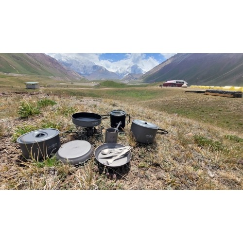 Zestaw sztućców Origin Outdoors "Titanium