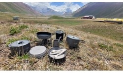 Zestaw sztućców Origin Outdoors "Titanium