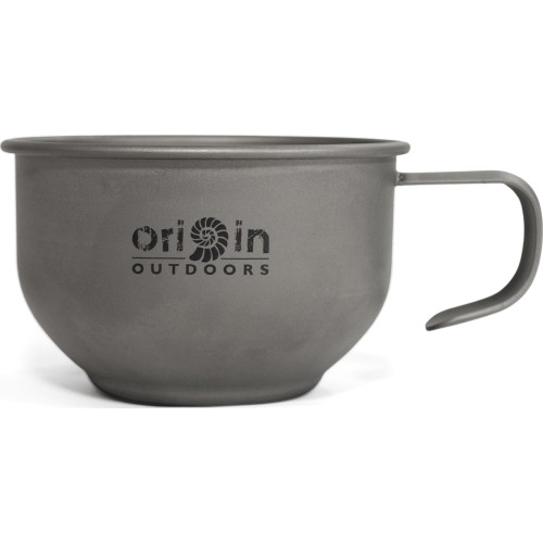 Kubek do kawy Origin Outdoors, tytanowy