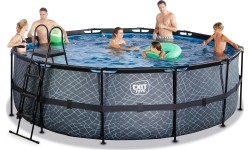 Basen EXIT Stone ø450 x 122 cm z pompą i filtrem