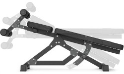 Regulowana ławka do ćwiczeń mięśni brzucha MS-L110 2.0 - Marbo Sport