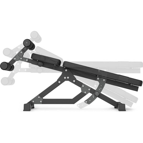 Regulowana ławka do ćwiczeń mięśni brzucha MS-L110 2.0 - Marbo Sport