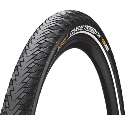 Padanga Continental Contact Cruiser 28" x 2.20" (55-622) // E-25, Reflex, kamerinė, apsauga nuo pradūrimų