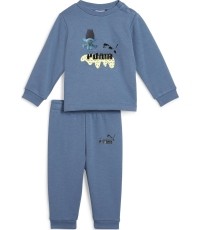 Dres dziecięcy Puma X Trolls Minicat Crew, niebieski 627382 24