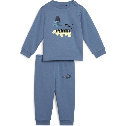 Dres dziecięcy Puma X Trolls Minicat Crew, niebieski 627382 24