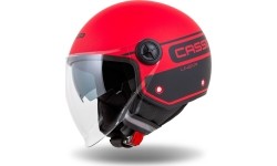 Kask motocyklowy Cassida Handy Plus Linear Pearl Matte Red/Black