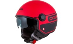 Kask motocyklowy Cassida Handy Plus Linear Pearl Matte Red/Black