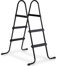 Drabinka basenowa EXIT 60-90cm - czarna