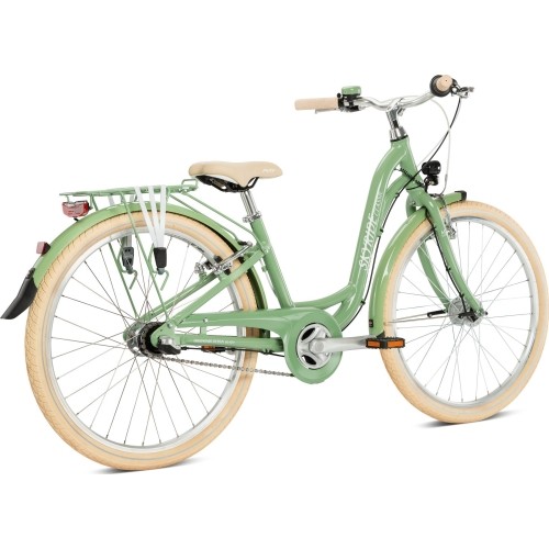 Dviratis PUKY Skyride 24-3 Classic Alu retro zielony