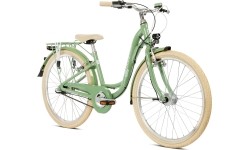 Dviratis PUKY Skyride 24-3 Classic Alu retro zielony