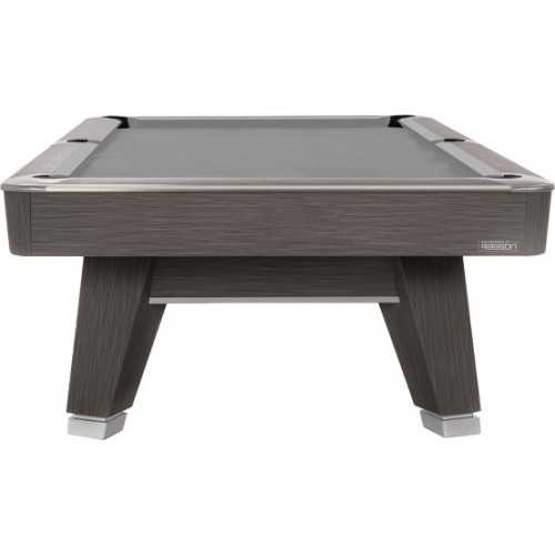 Stół bilardowy, Pool, Mr-Sung ACURRA by Rasson, 9 ft., szary (Sarum Strand), Simonis 760 gelbgrün