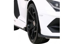 Pojazd elektryczny Lamborghini SVJ Drift, biały