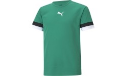 Koszulka młodzieżowa Puma TeamRise Jersey Green 704938 05