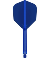 Piórka do rzutek Target K-Flex No.6 Short, 3 szt. - Niebieski