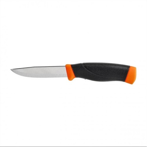 Nóż Morakniv Companion F Heavy Duty, stal węglowa, pomarańczowy
