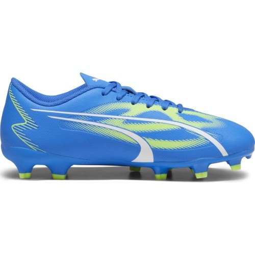 Puma Futbolo Avalynė Paaugliams Ultra Play Fg/Ag Jr Ultra Blue Green 107530 03