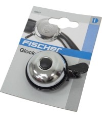 Dzwonek rowerowy FISCHER // 80 mm (srebrny)