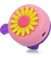 Dzwonek rowerowy FISCHER Blume // 80 mm (różowy)