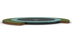 Trampolina BERG SPORTS Champion FlatGround 330, zielona