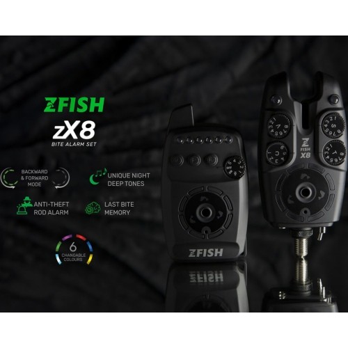 ZFISH Zestaw alarmów ugryzienia Zx8 4+1