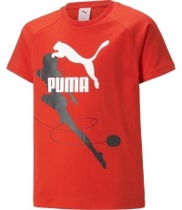 Puma Marškinėliai Paaugliams X Miraculous Tee Red 538683 20