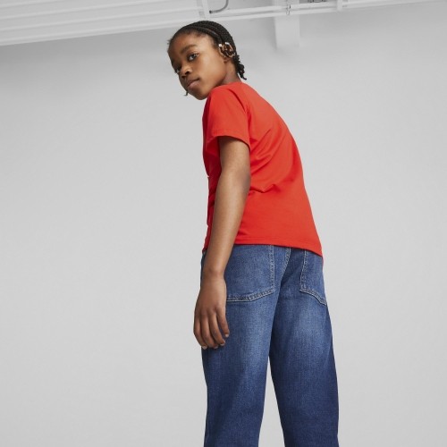 Puma Marškinėliai Paaugliams X Miraculous Tee Red 538683 20