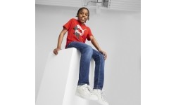Puma Marškinėliai Paaugliams X Miraculous Tee Red 538683 20