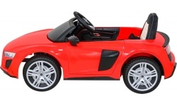 Pojazd elektryczny Audi R8 LIFT, czerwony