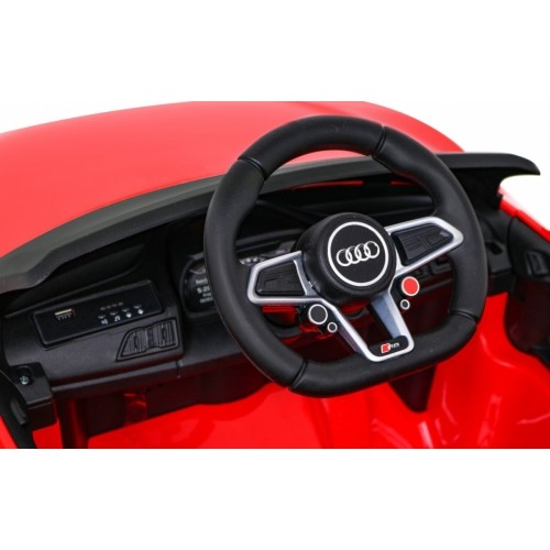 Pojazd elektryczny Audi R8 LIFT, czerwony