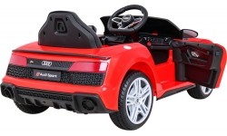 Pojazd elektryczny Audi R8 LIFT, czerwony