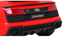 Pojazd elektryczny Audi R8 LIFT, czerwony