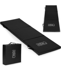 Materac gimnastyczny czarny do ćwiczeń fitness 182x60cm
