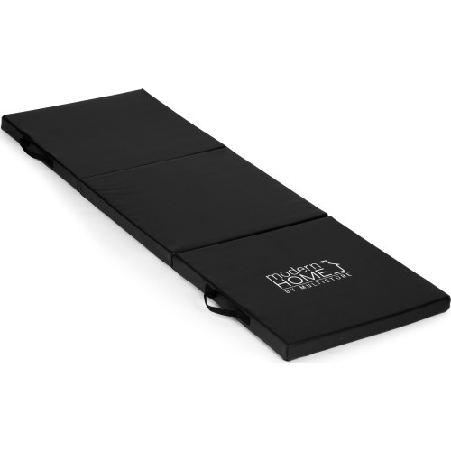 Materac gimnastyczny czarny do ćwiczeń fitness 182x60cm