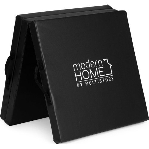 Materac gimnastyczny czarny do ćwiczeń fitness 182x60cm