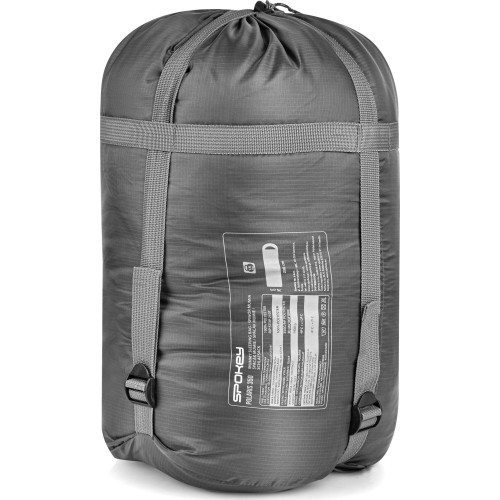 Zimowy śpiwór mumia 230x75 cm z workiem kompresyjnym Spokey POLARIS 350