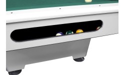 Stół bilardowy Dynamic Triumph - matowa biel, 7 stóp