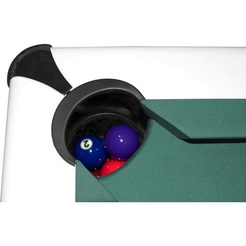 Stół bilardowy Dynamic Triumph - matowa biel, 7 stóp