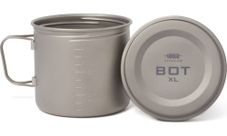 Pojemnik na butelkę Vargo BOT XL' tytanowy