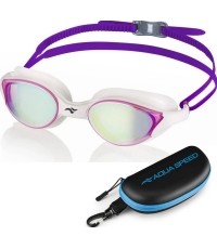 Okulary pływackie VORTEX MIRROR w twardym etui - 59