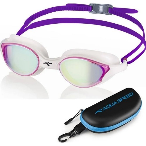 Okulary pływackie VORTEX MIRROR w twardym etui - 59