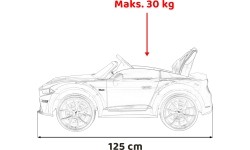 Pojazd Ford Mustang GT czerwony