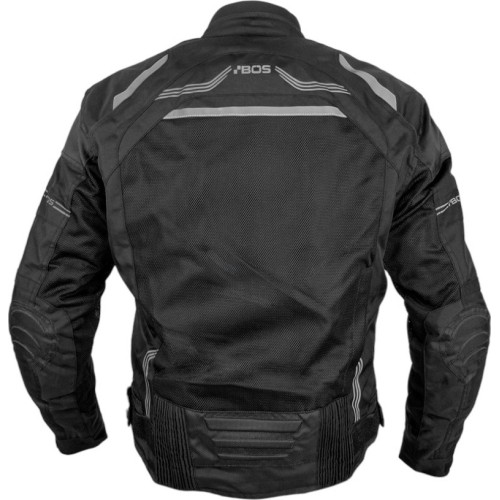 Męska letnia kurtka motocyklowa BOS Hobart - Niebieski