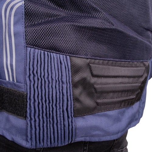 Męska letnia kurtka motocyklowa BOS Hobart - Niebieski